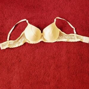 Affordable Fashion Finds Yellow Lace Bra Size 42D